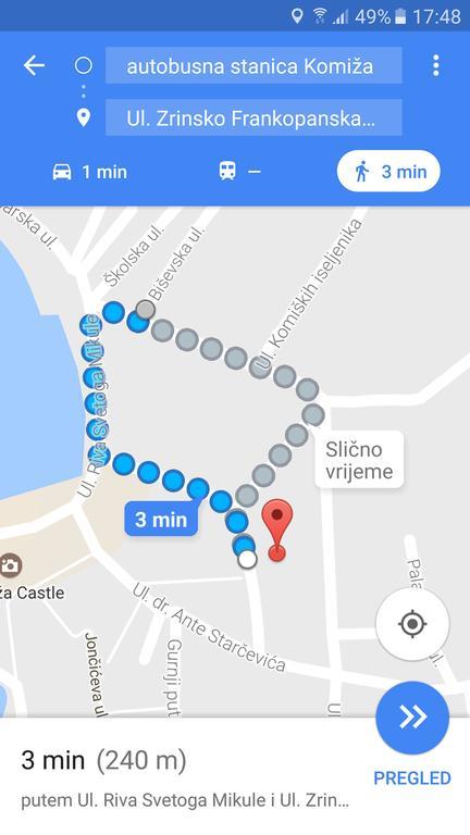 Apartman Jurica Komiža Eksteriør bilde